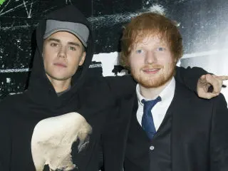 Ed Sheeran und Justin Bieber