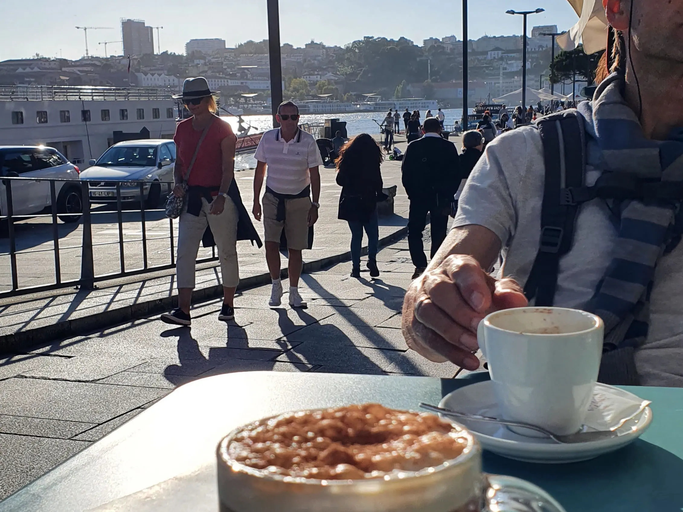 Cappucino an der Ribera