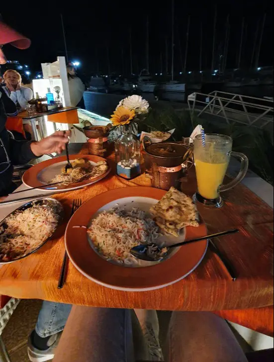 Indisches Restaurant in Puerto Calero