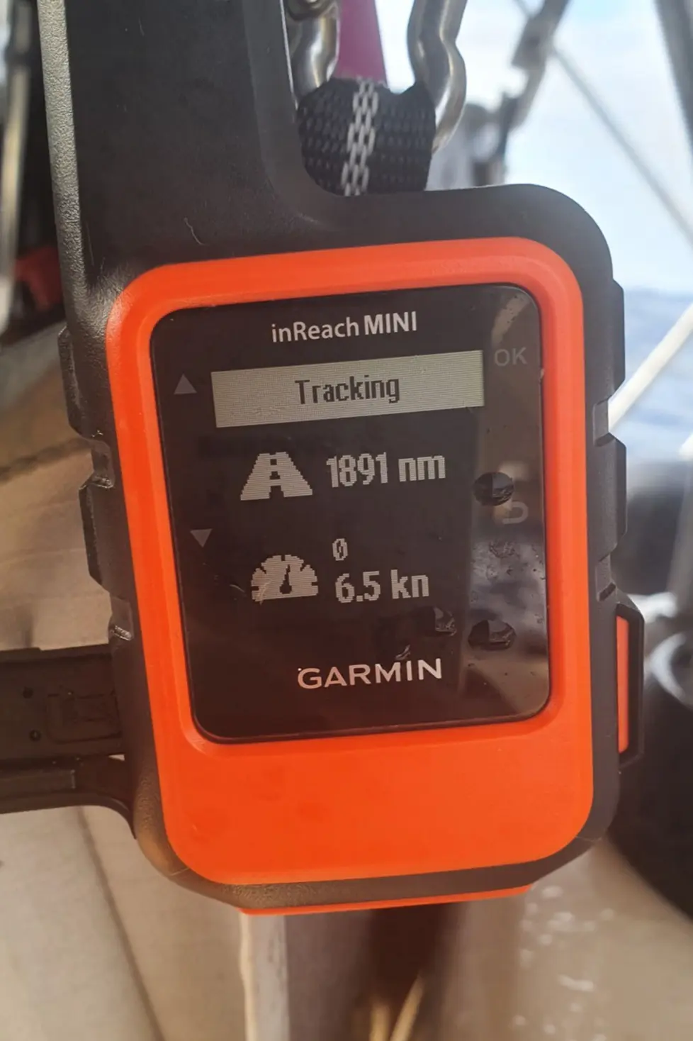 Garmin am 15. Dezember