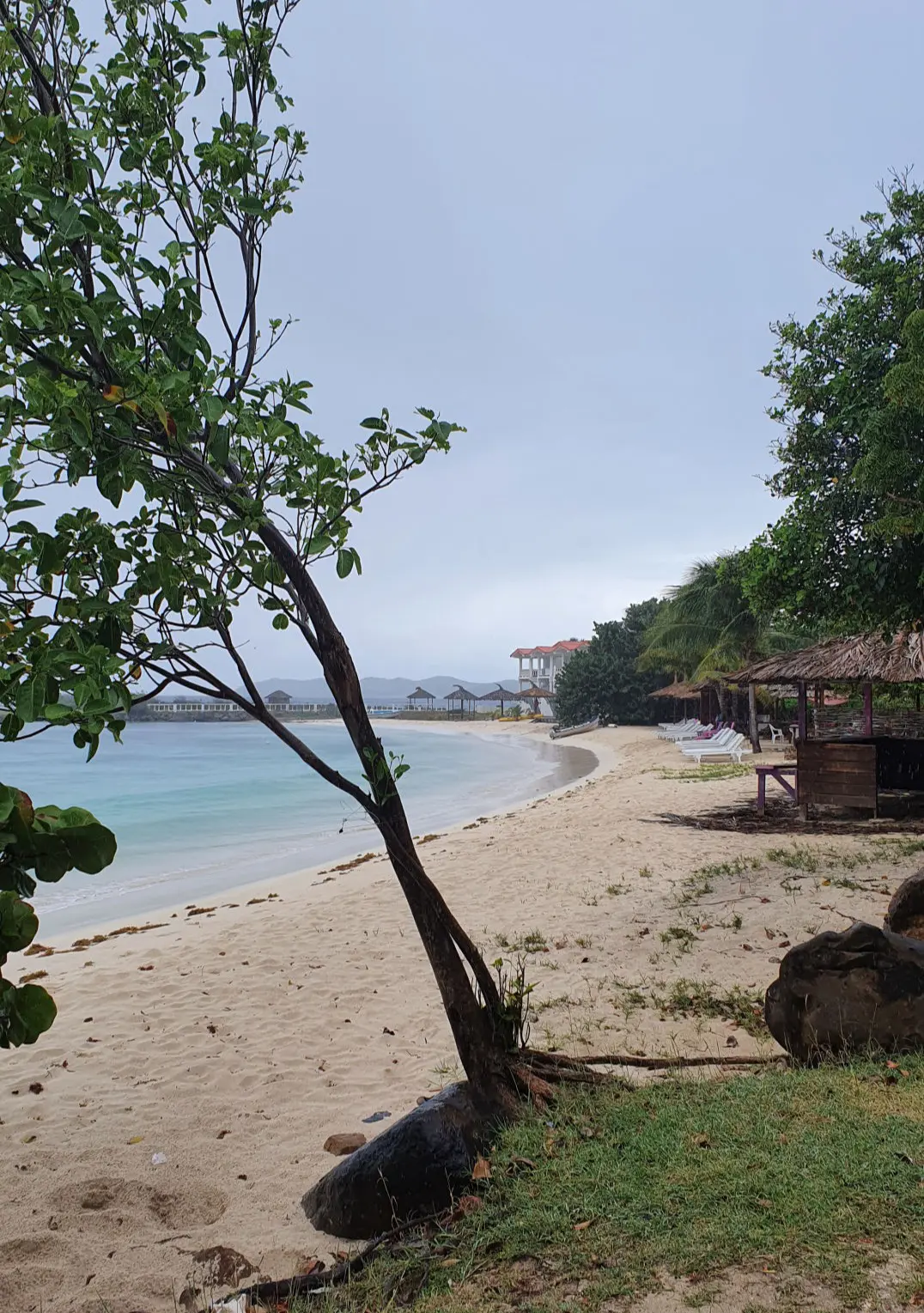 Strand vor dem Sparrows