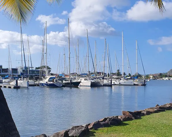 Blick auf die Marina