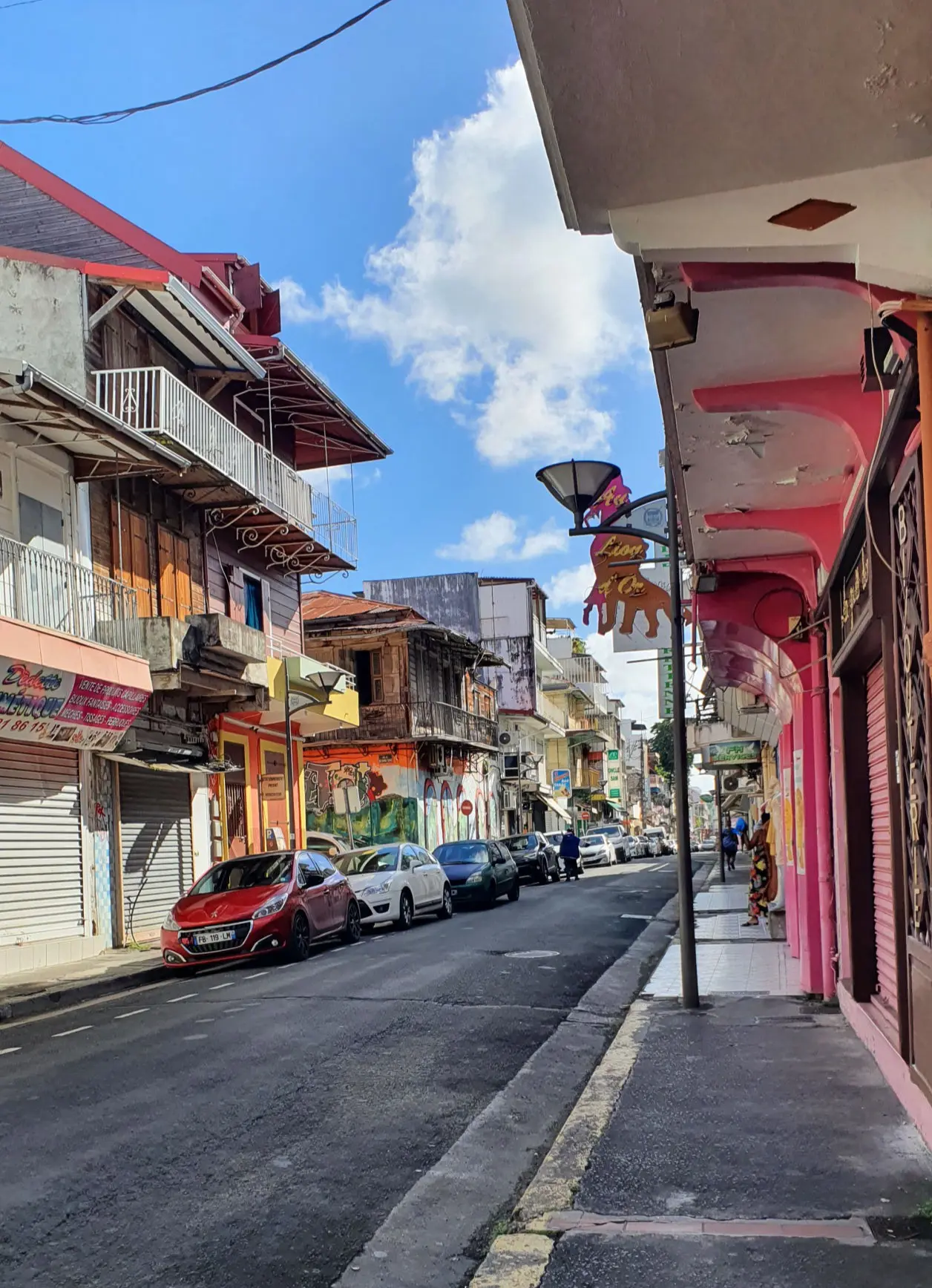 Straße in der Altstadt