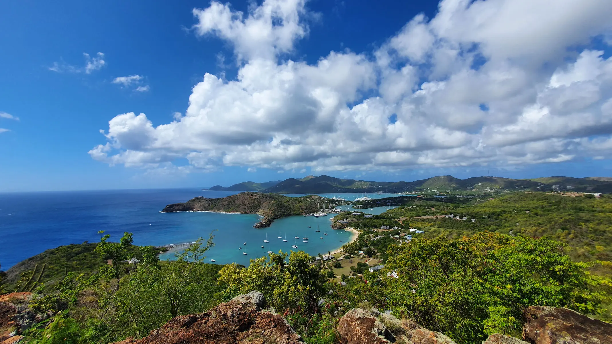 Ausblick von Shirley Heights