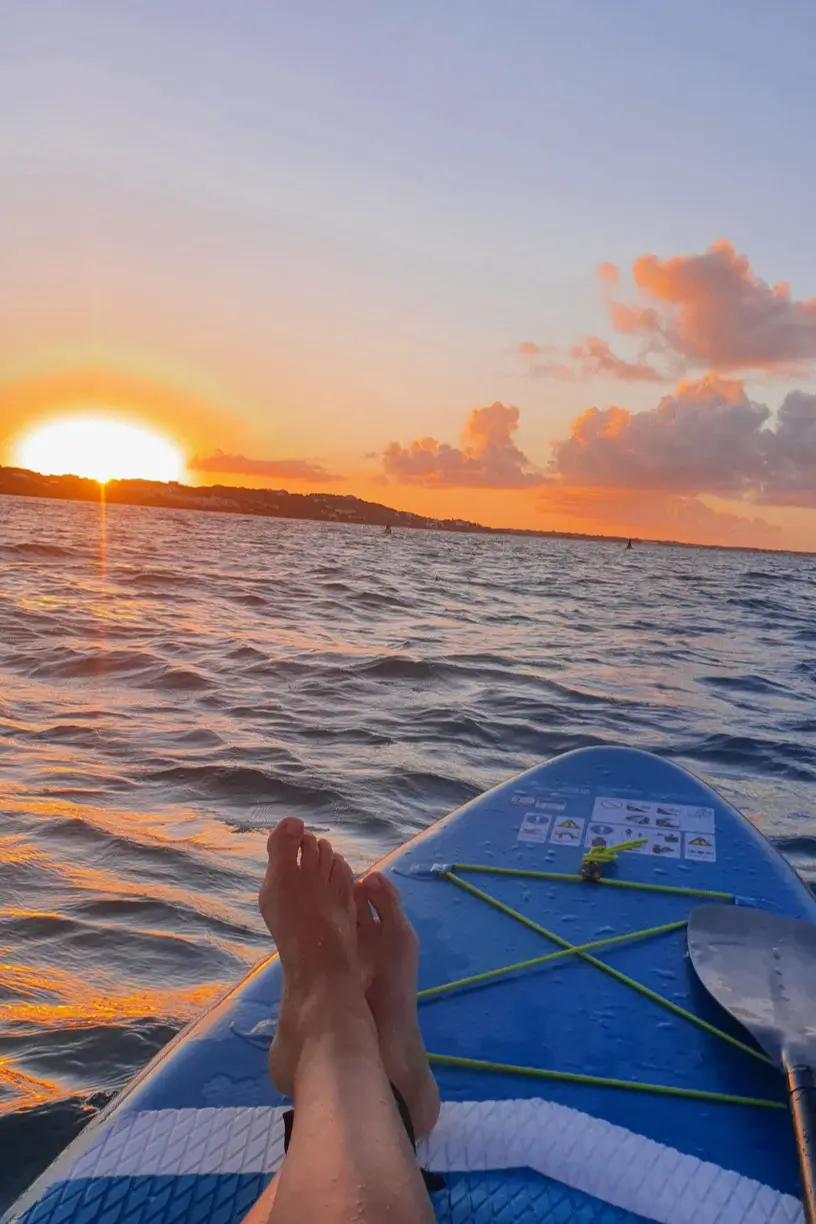 Sonnenaufgang auf SUP 3