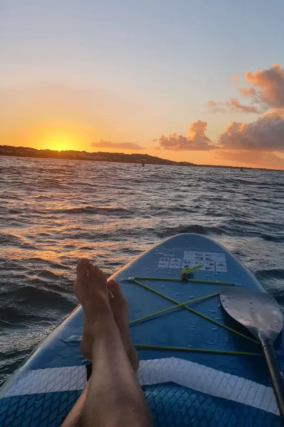 Sonnenaufgan auf SUP 2