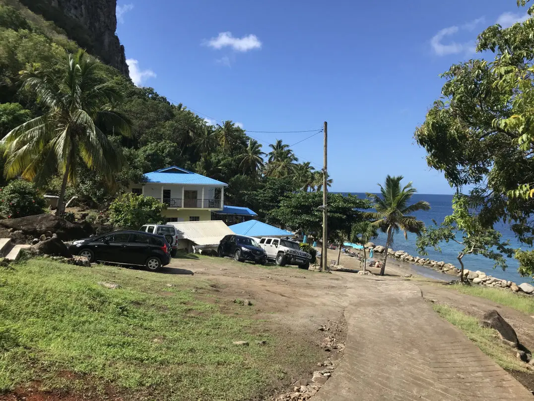 Bar südlich Soufriere