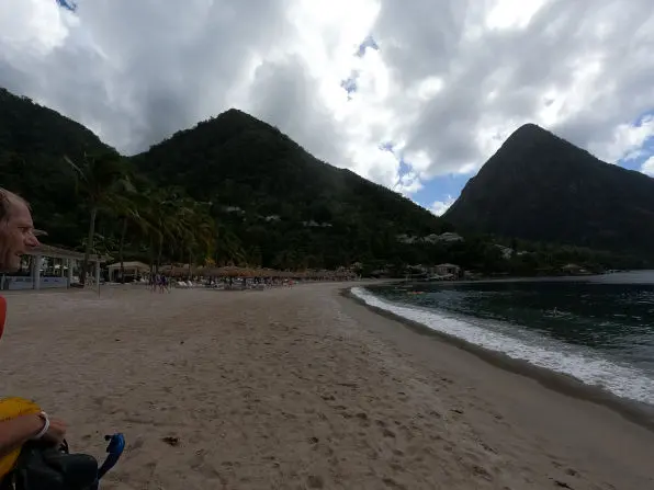 Strand des Hotels