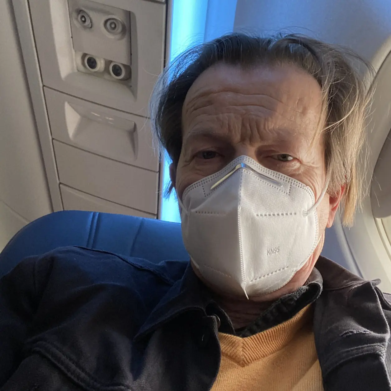 Götz im Flieger