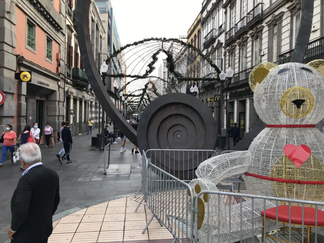 Fußgängerstraße in Las Palmas