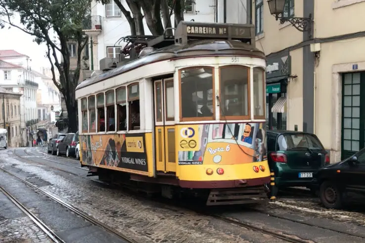 berühmte Straßenbahn